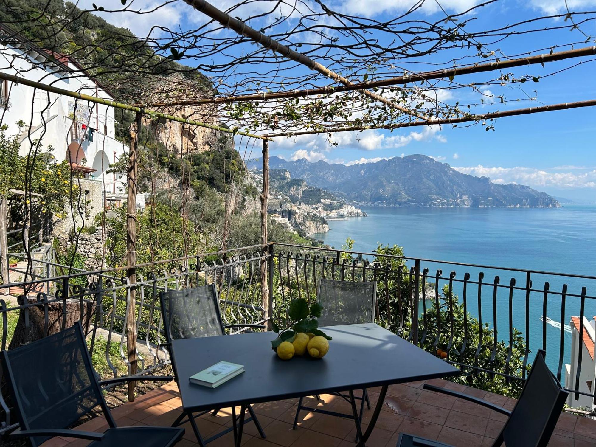 Amalfi 51 Con Vista Mare, Giardino E Terrazze Βίλα Conca dei Marini Εξωτερικό φωτογραφία