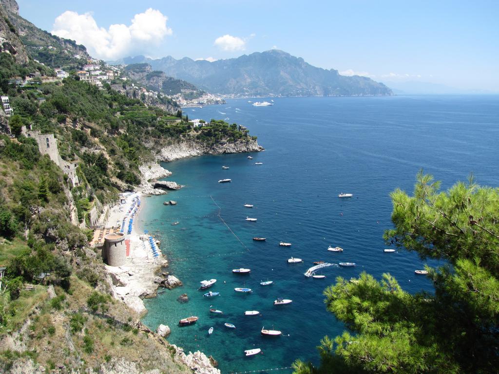 Amalfi 51 Con Vista Mare, Giardino E Terrazze Βίλα Conca dei Marini Δωμάτιο φωτογραφία