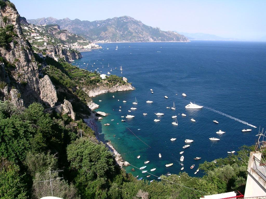 Amalfi 51 Con Vista Mare, Giardino E Terrazze Βίλα Conca dei Marini Εξωτερικό φωτογραφία